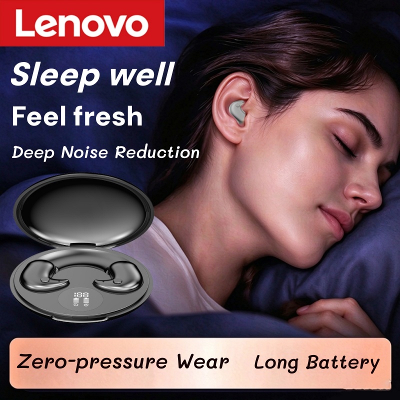 Phone Accessories Amazon - Lenovo Invisible Sleep Headset With Mic