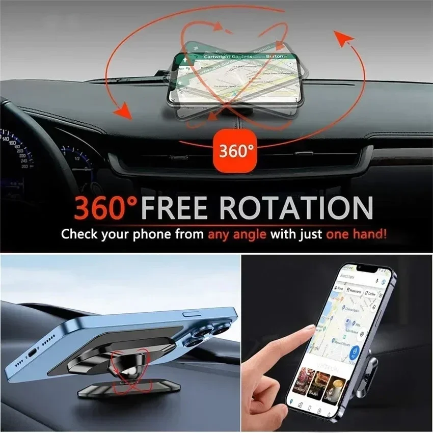 360° Magnetic Car Phone Holder - Phone Accessories Holder Car review and price