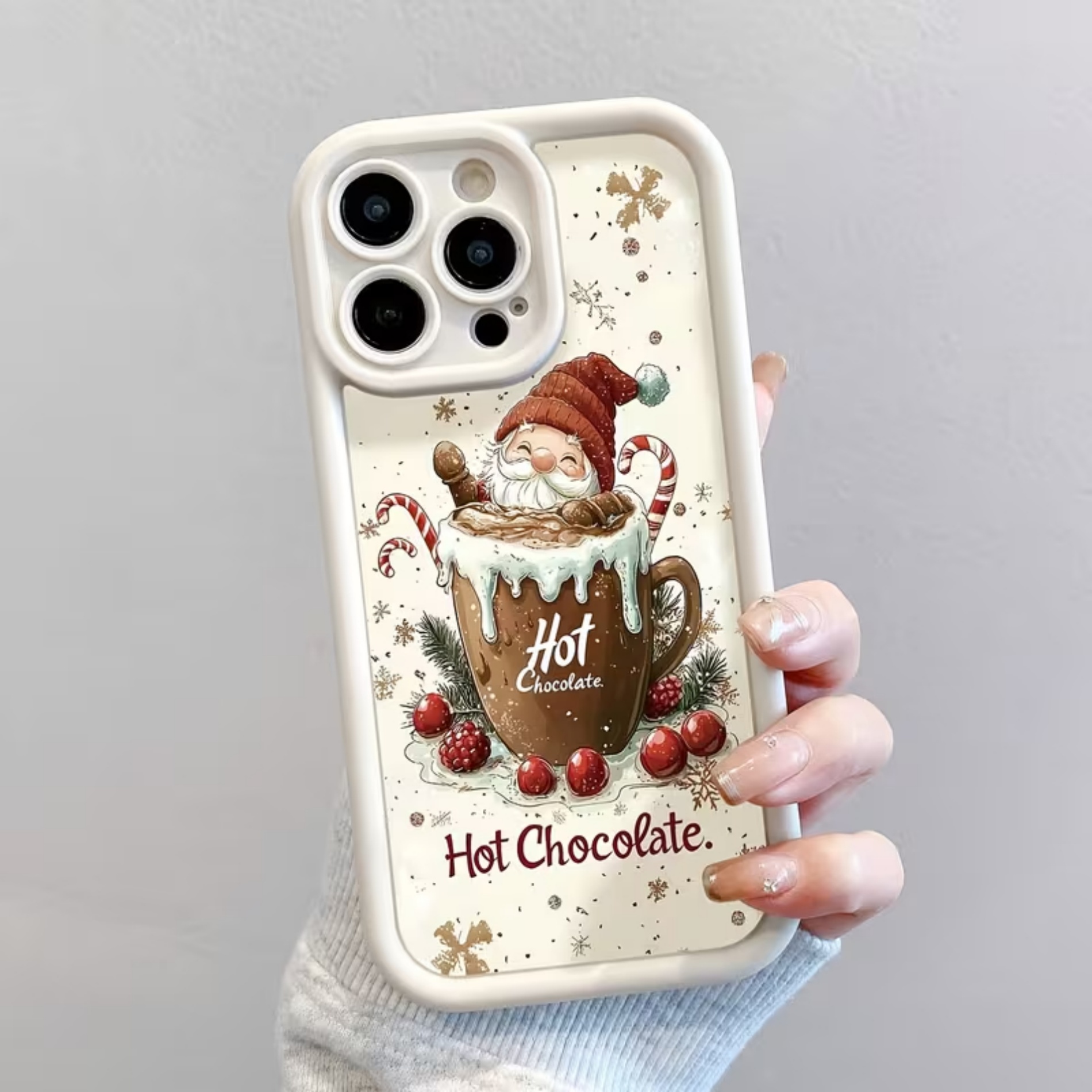 Silicone Cute Santa Claus Prin - Apple Iphone 15 review and price