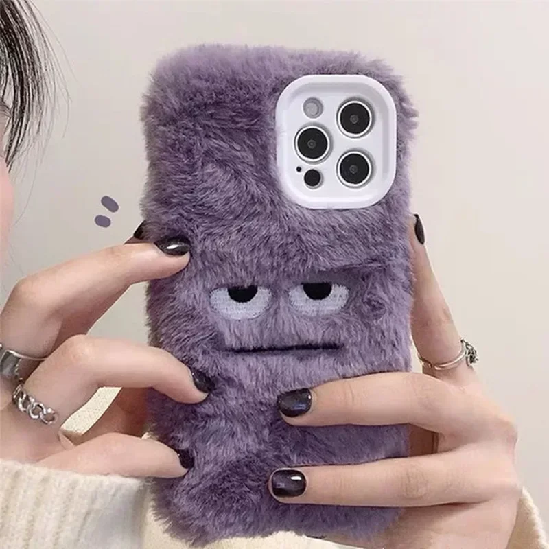 Cute Monster Plush Fluffy Phon - Apple Iphone 15 review and price