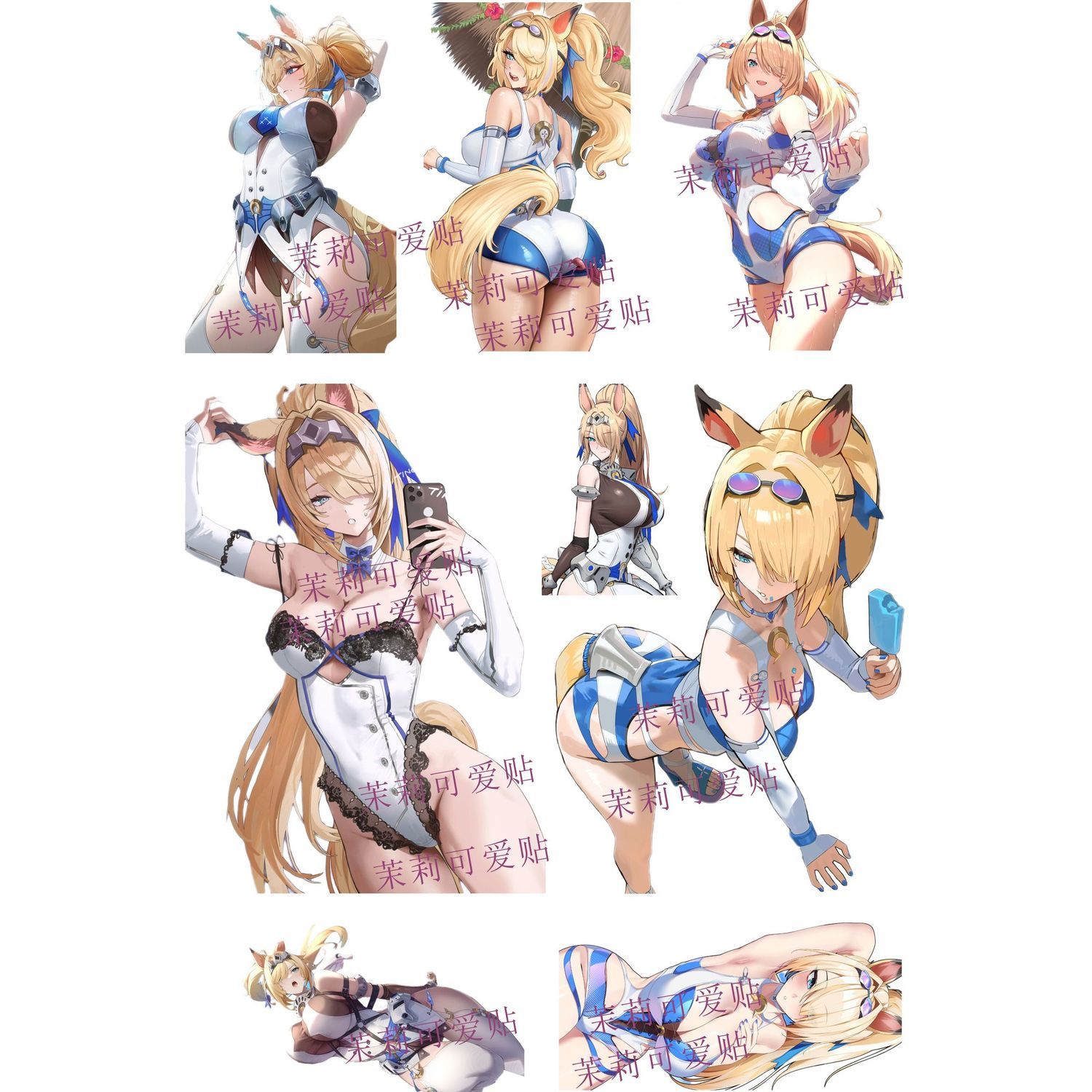 8pcs/set Anime  Zenless Zone Z - Phone Zone Accessories & Repair Photos review and price