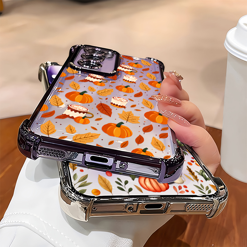 Autumn Pumpkin Floral Leaf Pri - Google Pixel 9 Pro review and price