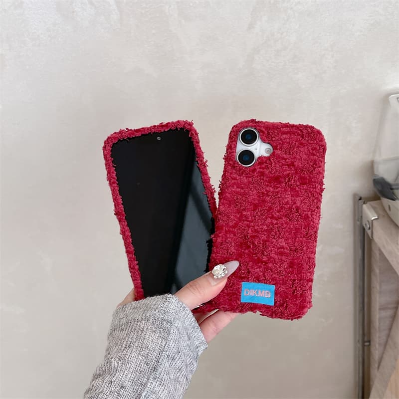 Angora Red Fuzzy Phone Case fo - Apple Iphone 15 review and price