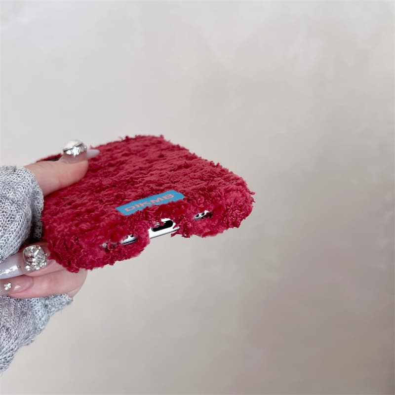 Angora Red Fuzzy Phone Case fo - Apple Iphone 15 review and price